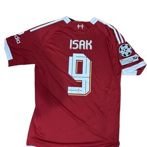 Liverpool home jersey 25/26 player version #9- ISAK